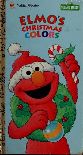 Tapa de Elmo's Christmas colors
