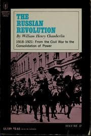 Tapa de The Russian revolution, 1917-1921