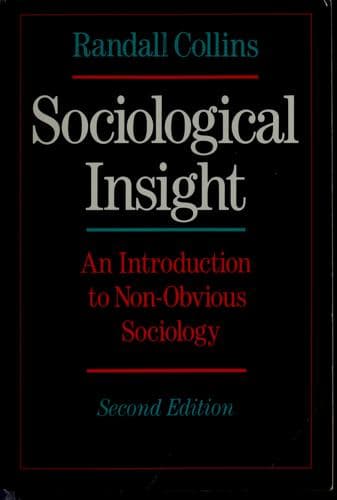 Tapa de Sociological insight