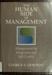Tapa de The human side of management