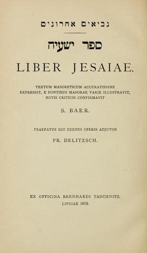 Tapa de Liber Jesaiae