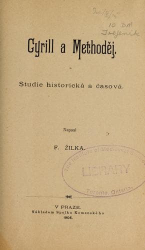 Tapa de Cyrill a Methoděj