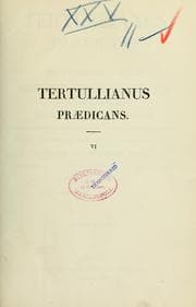 Tapa de Tertullianus praedicans