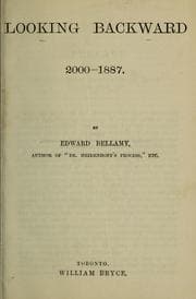 Tapa de Looking backward, 2000-1887