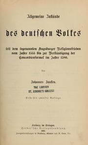 Tapa de Geschichte des deutschen Volkes seit dem Ausgang des Mittelalters