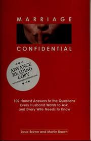 Tapa de Marriage confidential