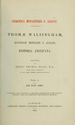 Tapa de Historia anglicana