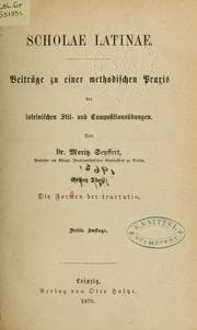 Tapa de Scholae latinae