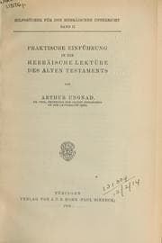 Tapa de Praktische Einführung in die Hebräische Lektüre des Alten Testaments