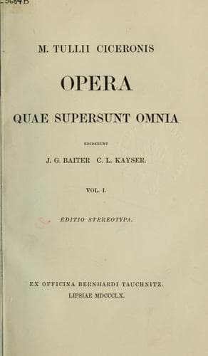 Tapa de Opera quae supersunt omnia