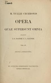 Tapa de Opera quae supersunt omnia