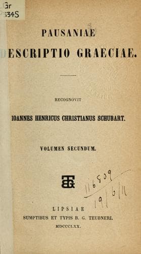 Tapa de Descriptio Graeciae