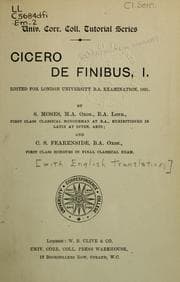 Tapa de De finibus, I