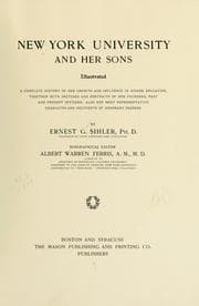 Tapa de New York university and her sons ...