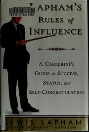 Tapa de Lapham's rules of influence