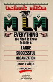 Tapa de Everything you need to know to build a large successful organization