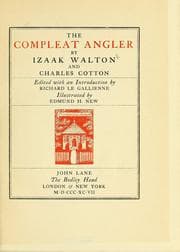 Tapa de The compleat angler