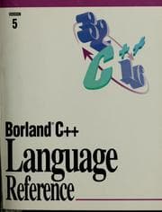 Tapa de C++ language reference