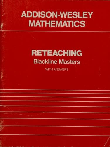 Tapa de Addison-Wesley mathematics