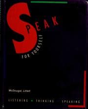 Tapa de Speak for yourself