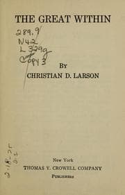 Tapa de The great within