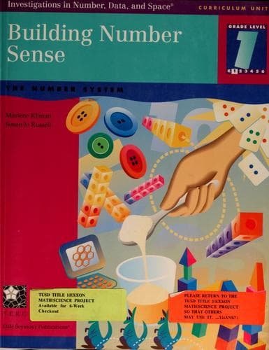 Tapa de Building number sense