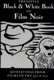 Tapa de The Little black and white book of film noir