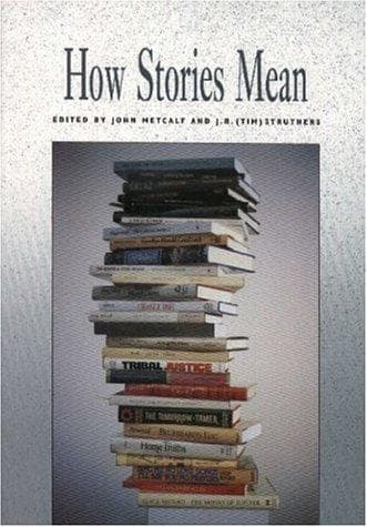 Tapa de How Stories Mean (Critical Directions)