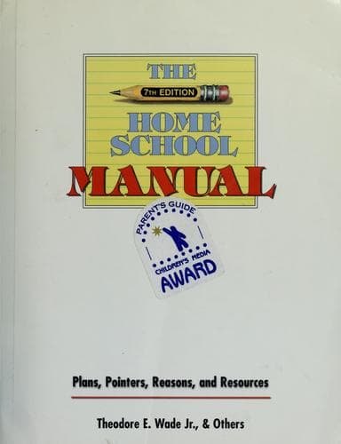 Tapa de The home school manual