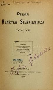 Tapa de Pisma Henryka Sienkiewicza