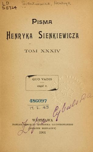 Tapa de Quo vadis?, część V
