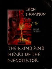 Tapa de The mind and heart of the negotiator