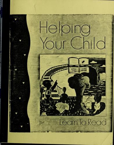 Tapa de Helping your child learn to read