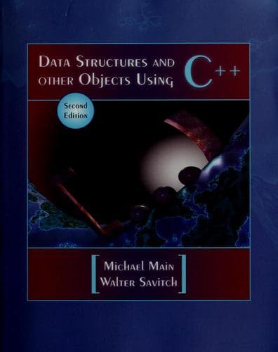 Tapa de Data structures & other objects using C++