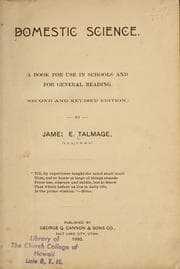 Tapa de Domestic science