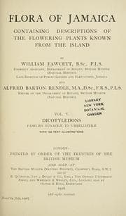 Tapa de Flora of Jamaica