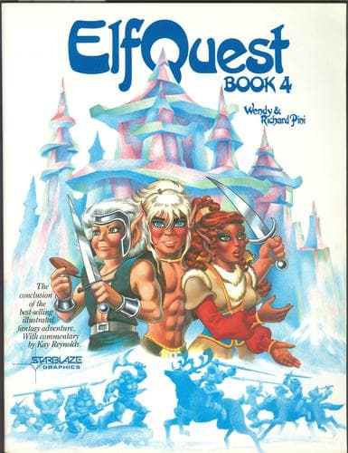 Tapa de Elfquest Book 4