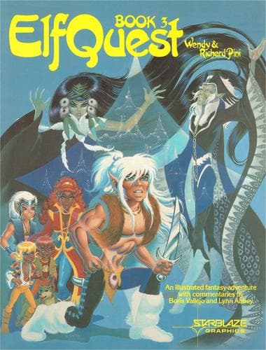 Tapa de Elfquest Book 3