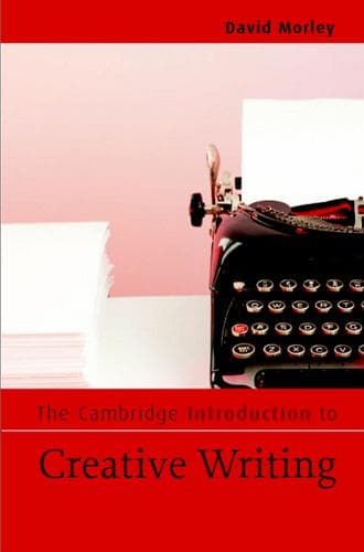 Tapa de The Cambridge Introduction to Creative Writing