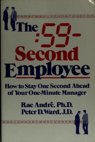 Tapa de The 59-second employee