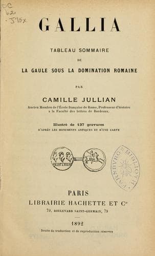 Tapa de Caesar's commentaries on the Gallic War