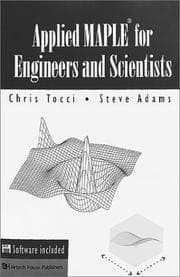 Tapa de Applied Maple for engineers and scientists