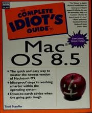 Tapa de The complete idiot's guide to Macintosh OS 8.5