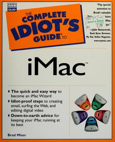 Tapa de The complete idiot's guide to iMac