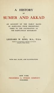Tapa de A history of Sumer and Akkad