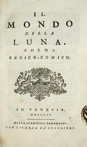 Tapa de Il mondo della luna