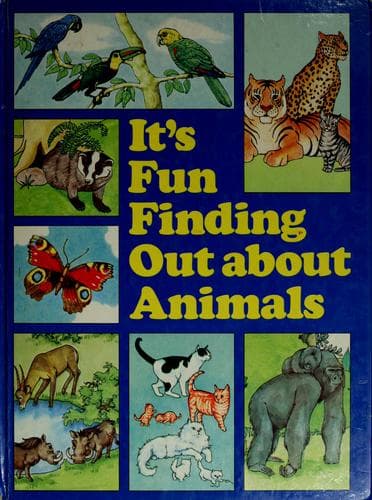 Tapa de It's fun finding out about animals