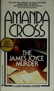 Tapa de The James Joyce murder