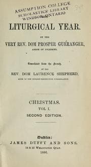 Tapa de Liturgical year
