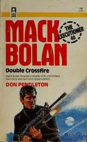 Tapa de Mack Bolan, double crossfire